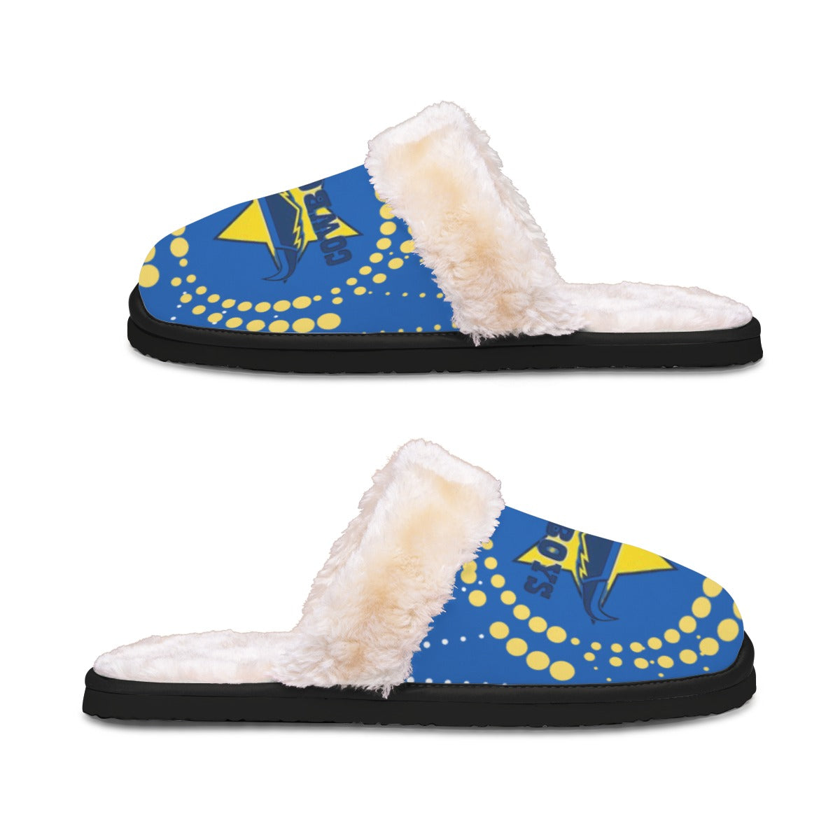 NQ Cowboys Indigenous Pride Slippers