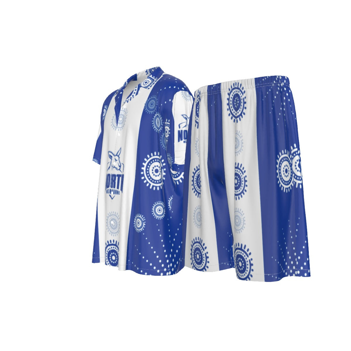 Men’s North Melbourne Kangaroos Indigenous Silk Pajama Set