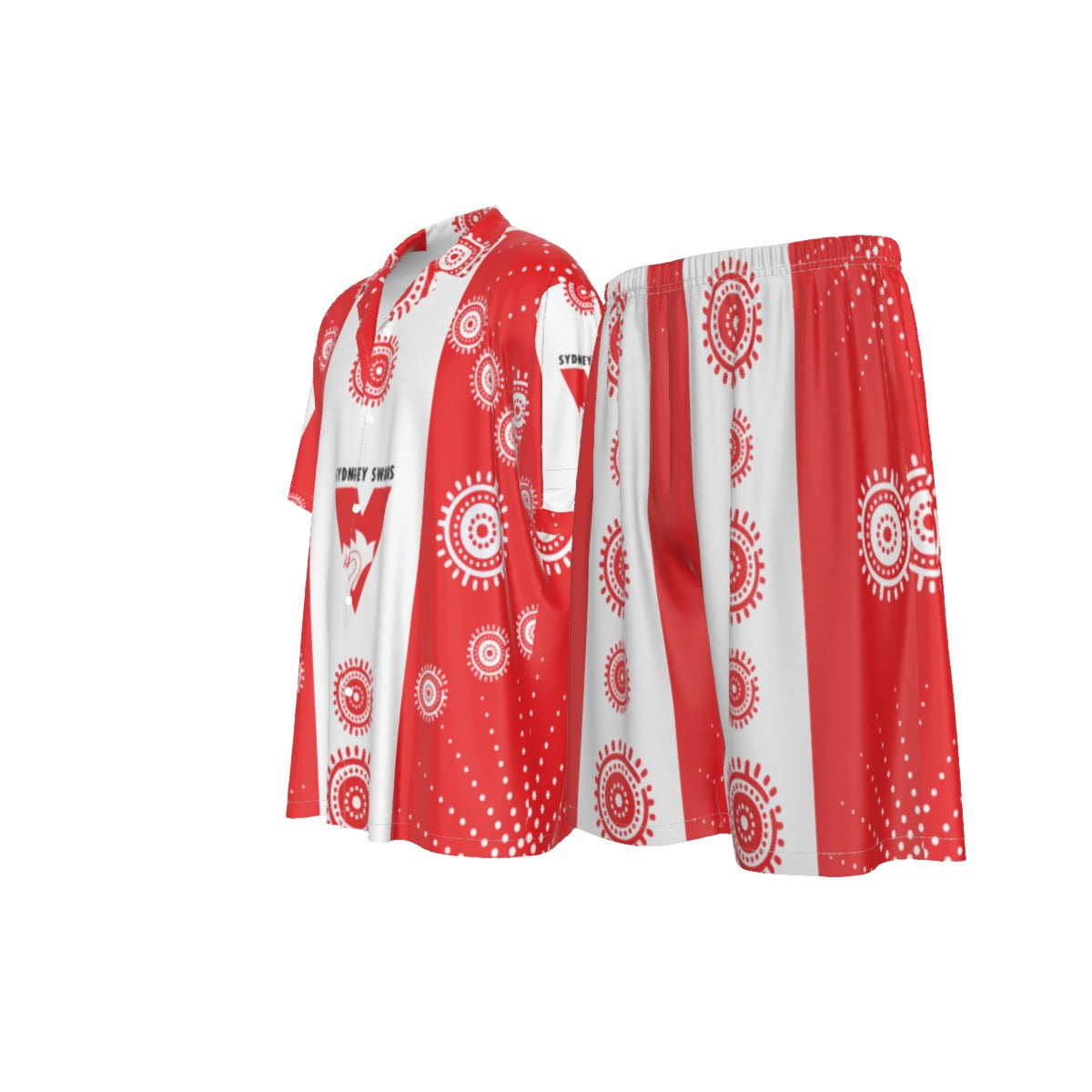 Men’s Sydney Swans Indigenous Silk Pajama Set