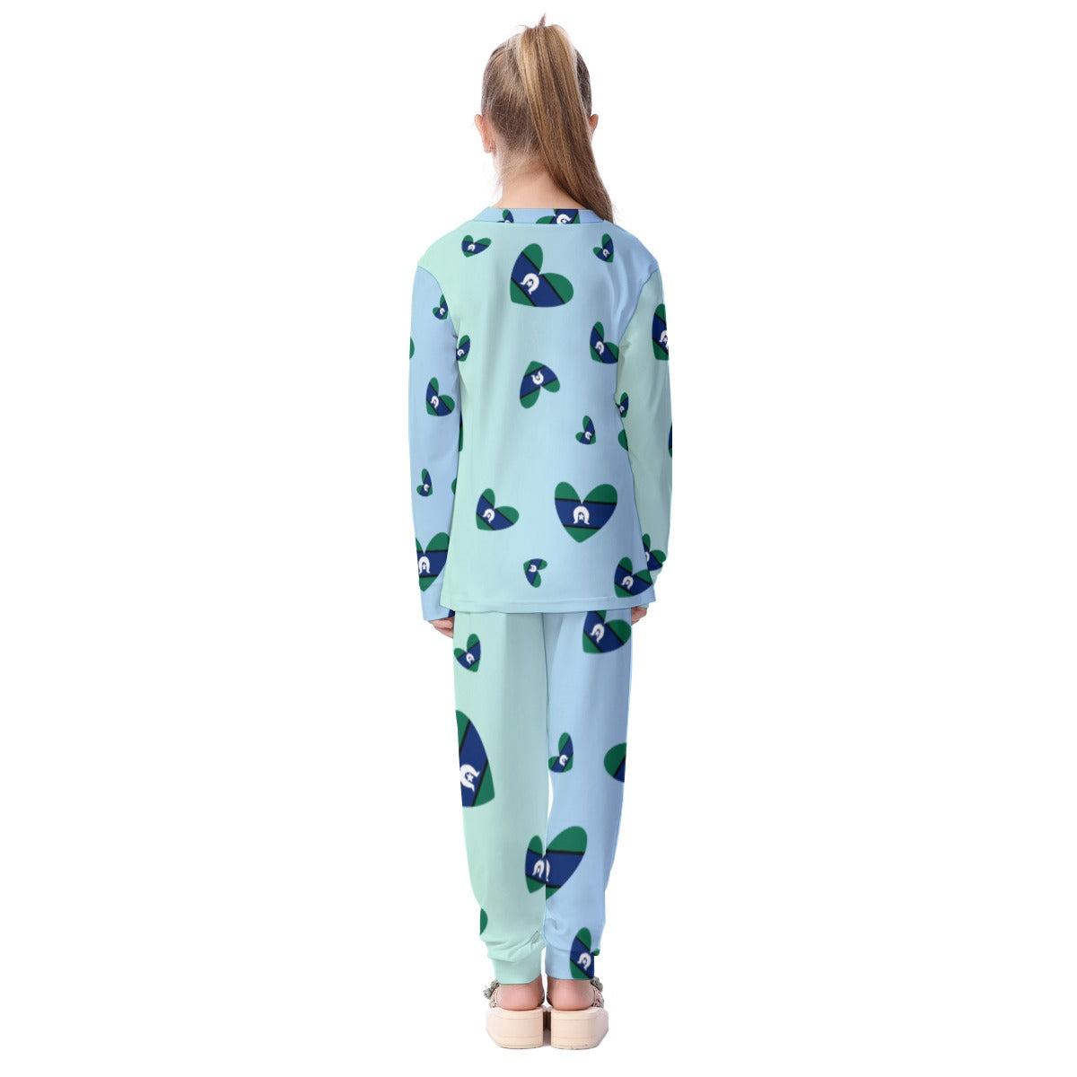 Tsi Design Kids 2-Piece Long Pajama Set