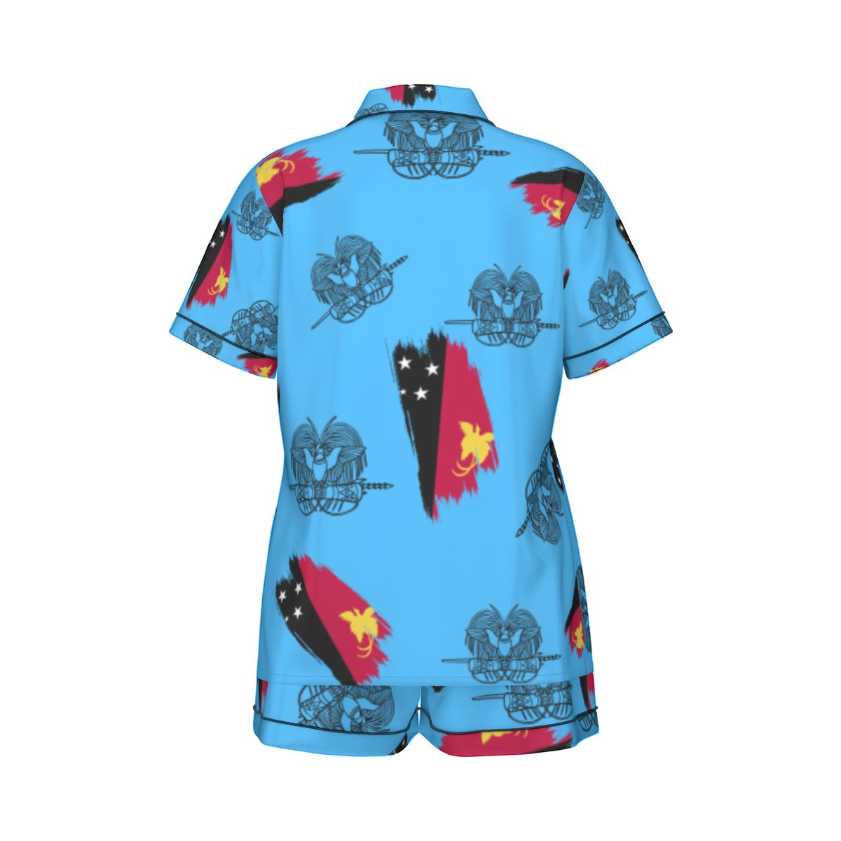 Papua Nights: PNG Flag & Bird of Paradise Pajamas