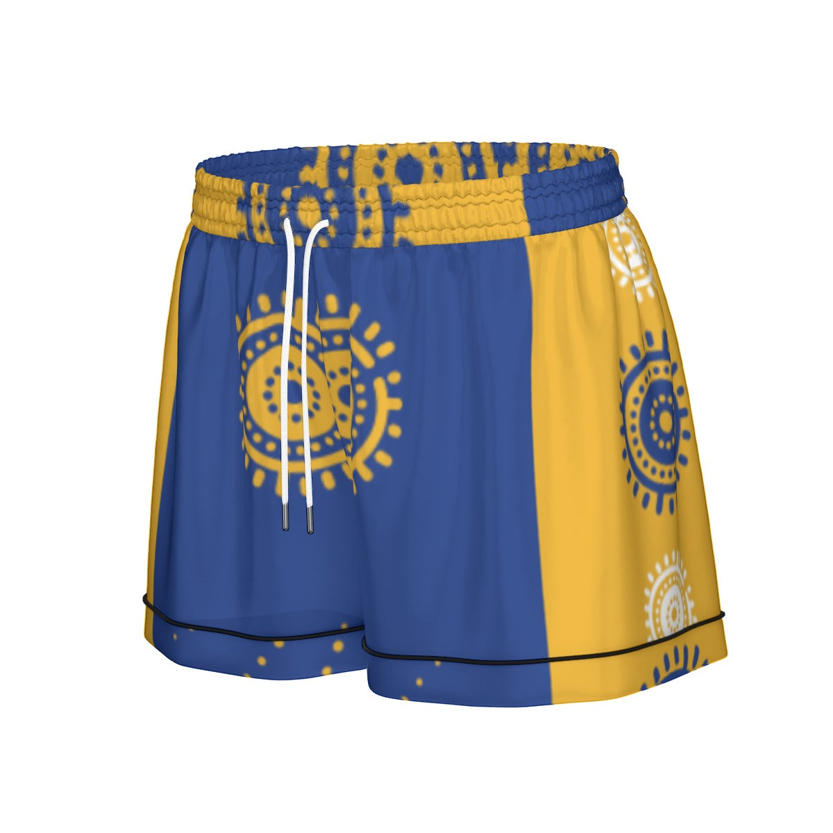 Women’s West Coast Eagles Indigenous Silk Pajama Set