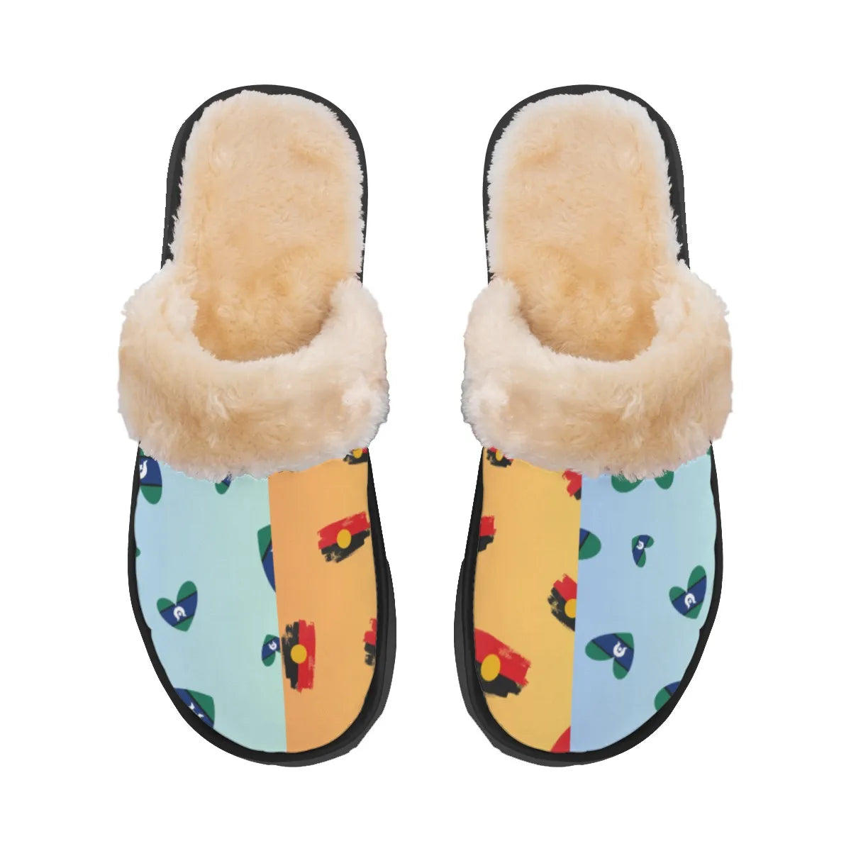 Tsi and Aboriginal Design Slippers