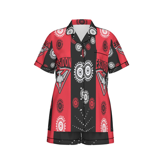 Silk 2-Piece PJ Set – Essendon Indigenous Women