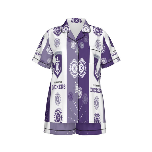 Silk 2-Piece PJ Set – Fremantle Dockers Indigenous Women