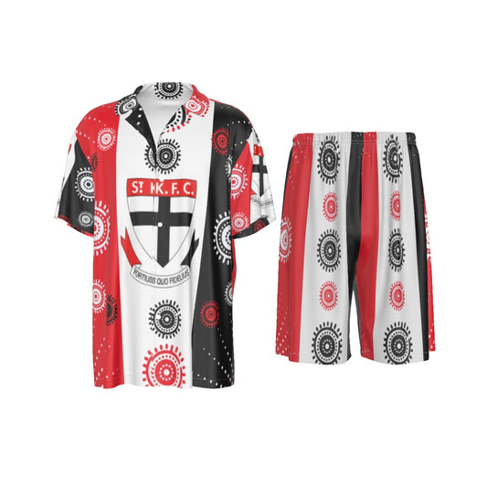 Silk 2-Piece PJ Set – St Kilda Indigenous Men