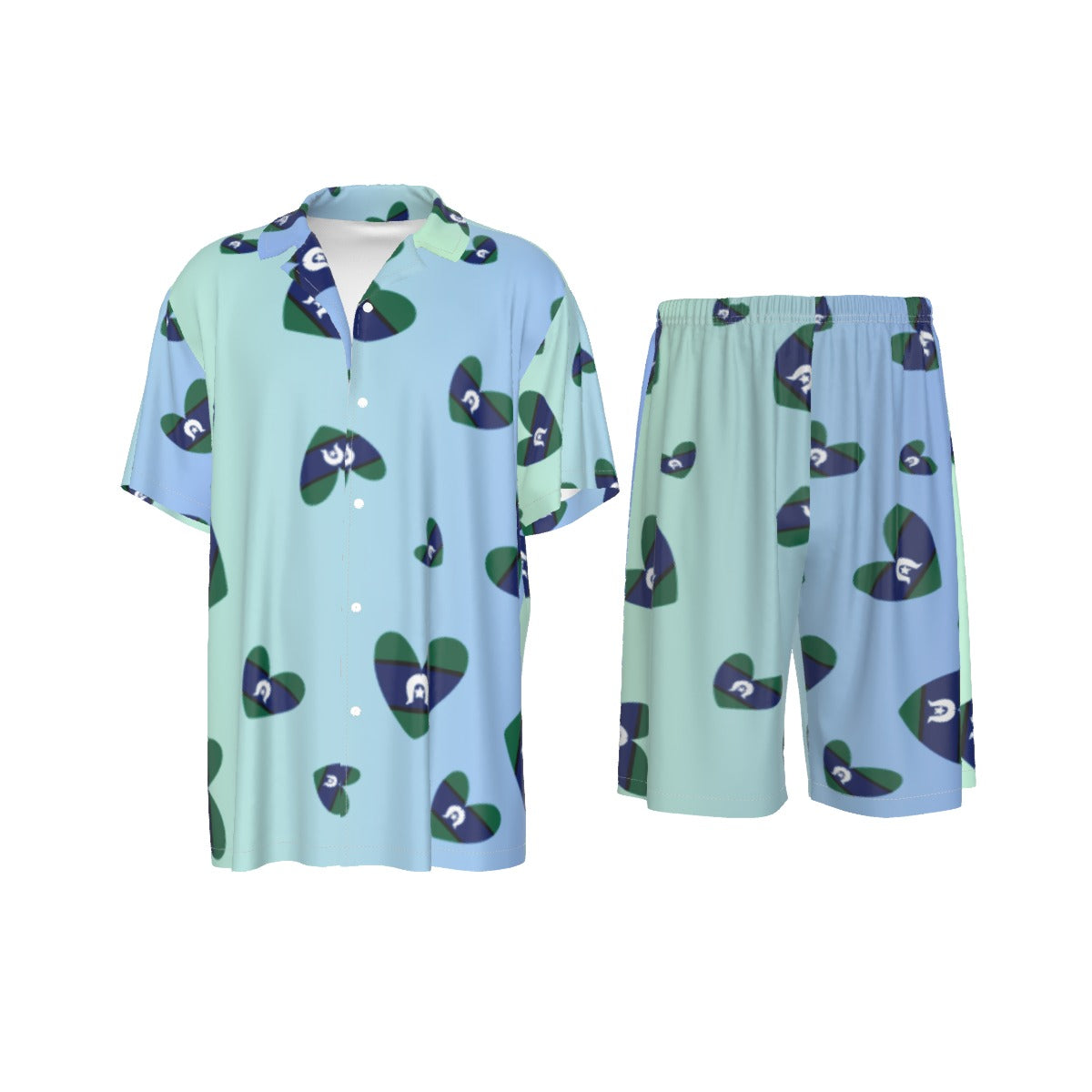 TSI Silk Men's Pajama Set – Torres Strait Islander Design