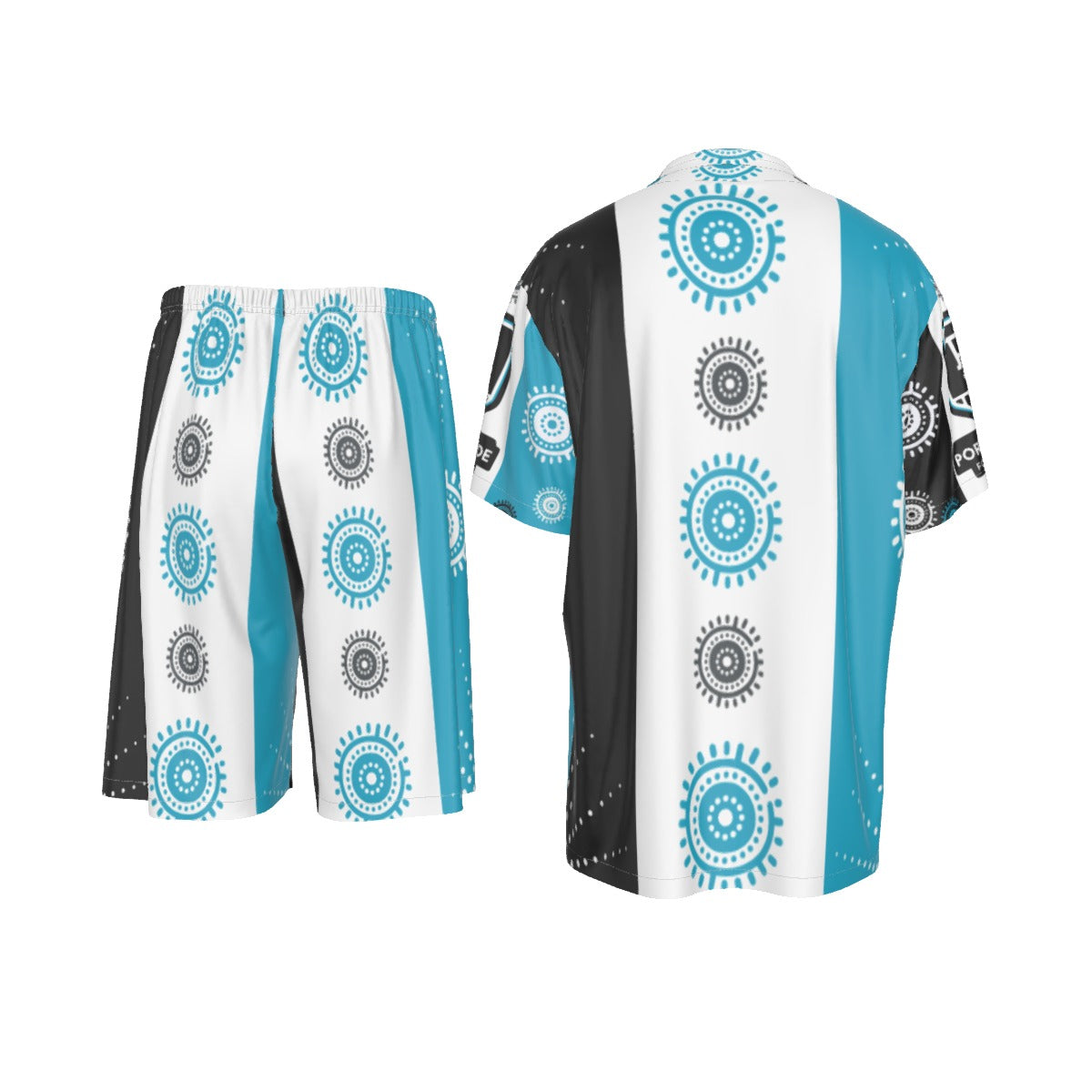 Silk 2-Piece PJ Set – Port Adelaide Indigenous Men