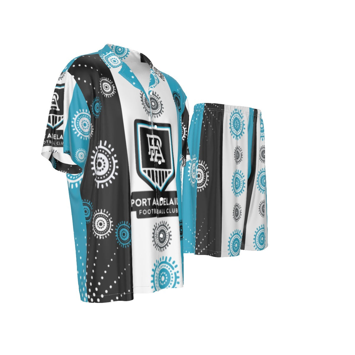 Silk 2-Piece PJ Set – Port Adelaide Indigenous Men
