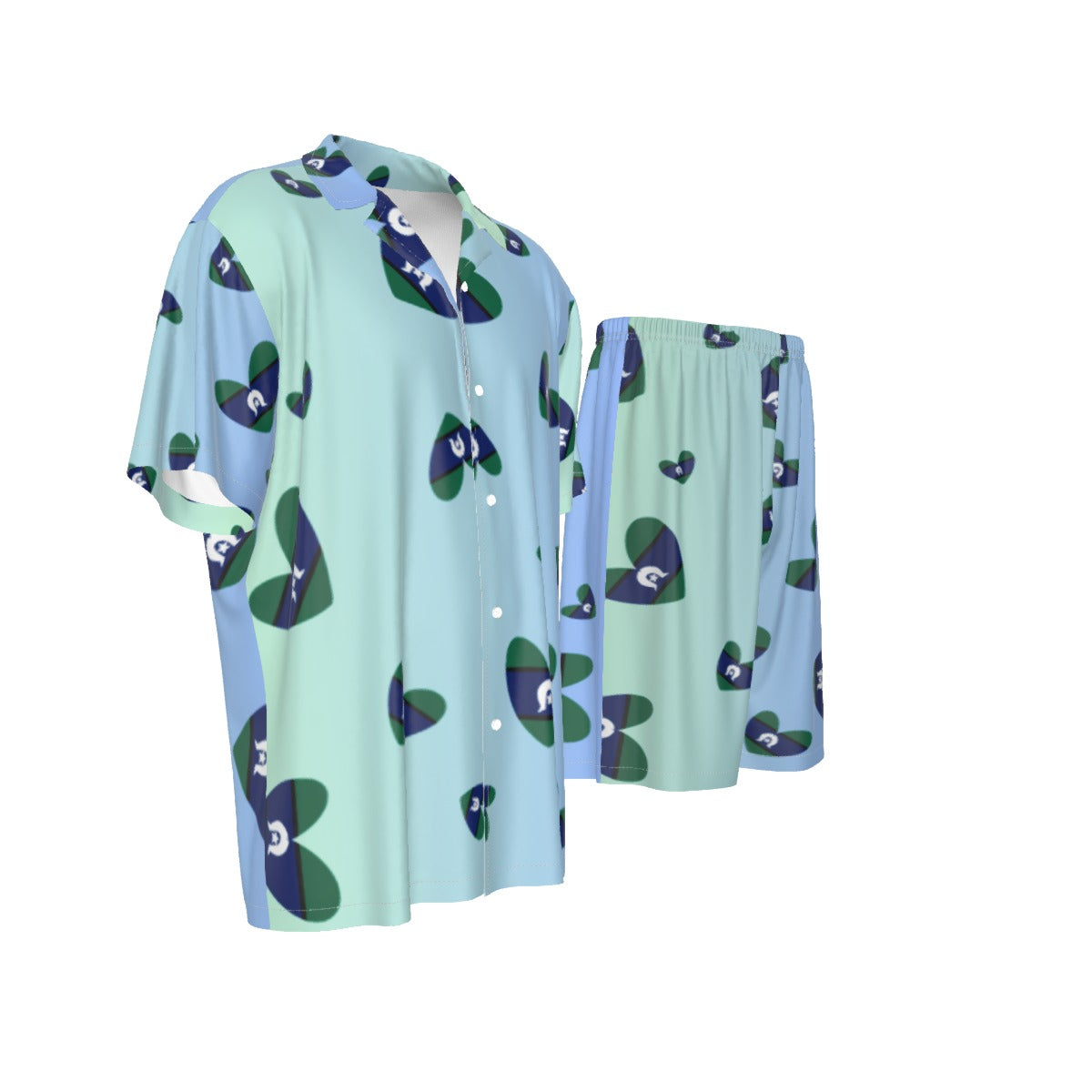 TSI Silk Men's Pajama Set – Torres Strait Islander Design