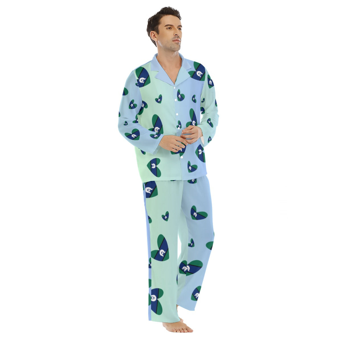 Men’s Long Pajama Set - Tsi Design