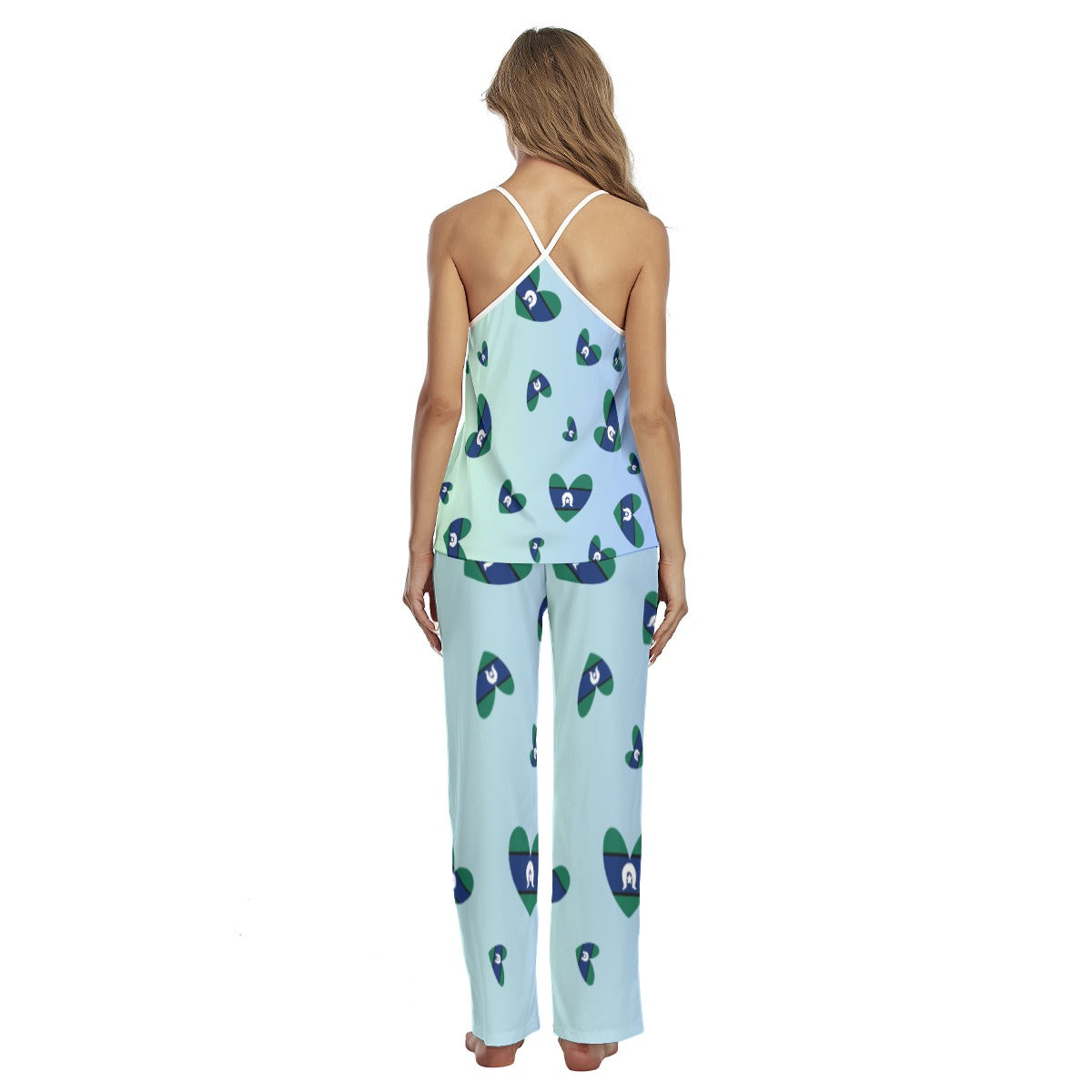 Tsi Design 2-Piece Long Pants Pajamas