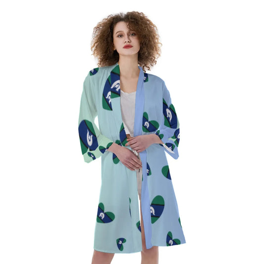 Tsi Flag Design Women's Robe